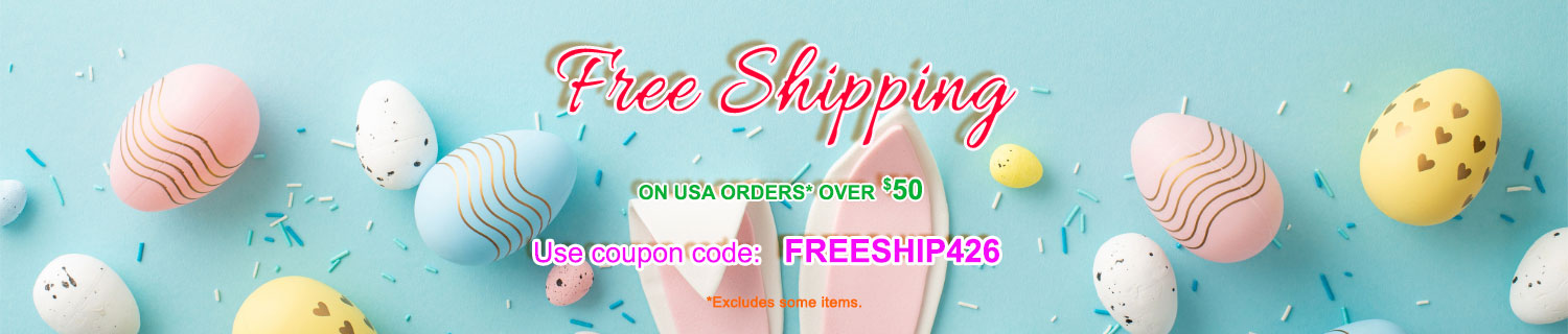 April Free Shipping Special