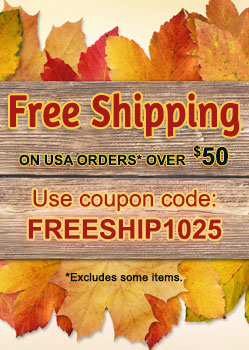 October Free Shipping Special