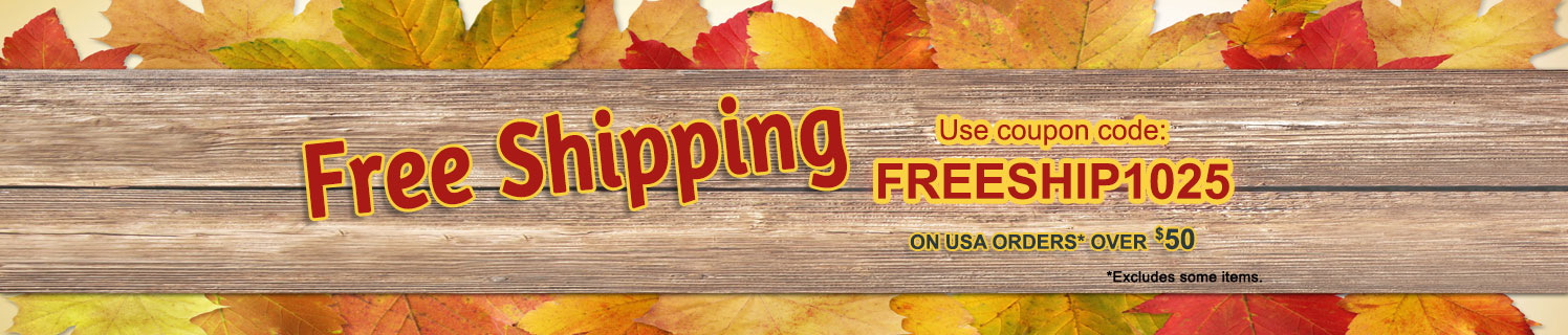 October Free Shipping Special