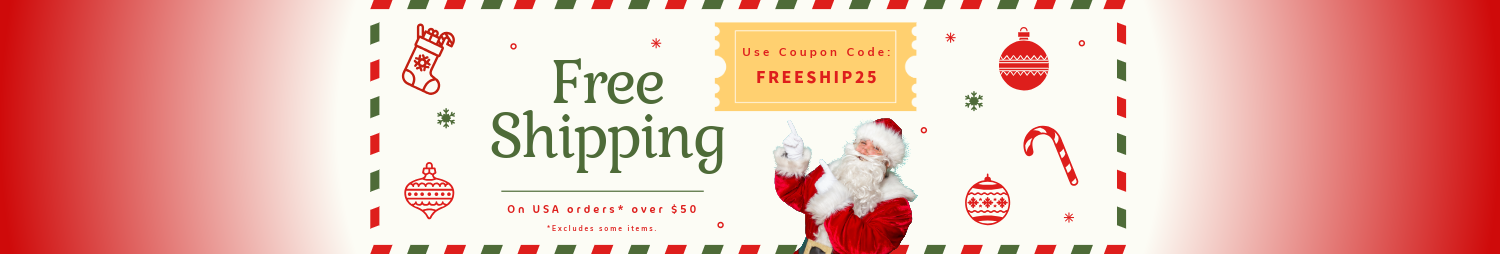Free Shipping December Special