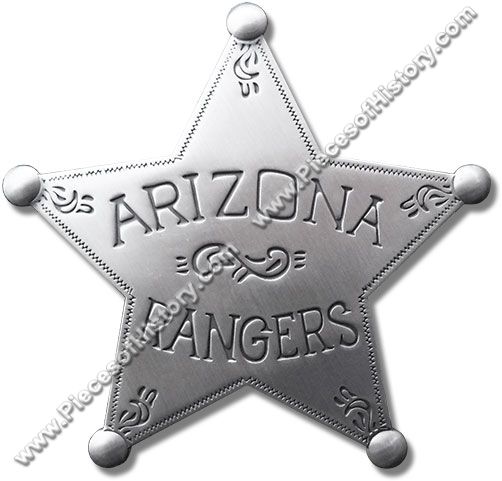 Western Badges :: Ranger Badges :: Arizona Rangers Badge