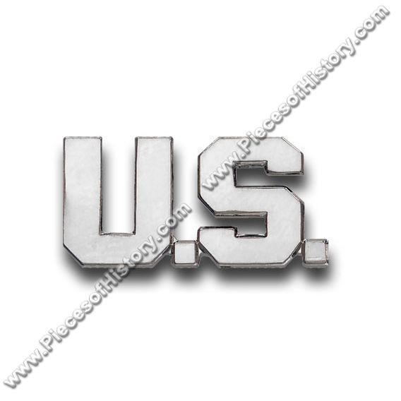 Military Hat Pins Miscellaneous Military Hat Pins U.S. Letters