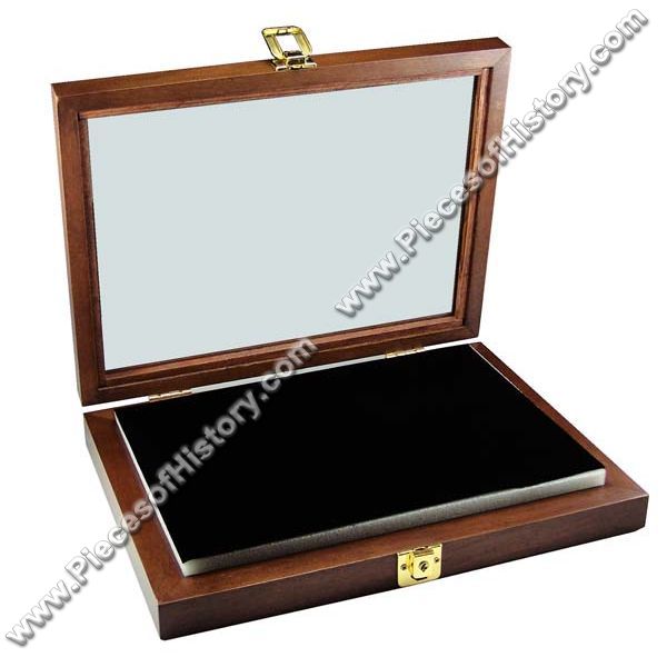Western Badges Badge Display Cases Wood Display Case 9x12