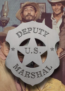 Nostalgic Deputy US Marshal Badge
